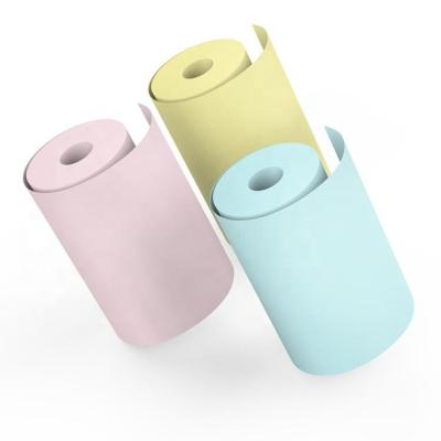 China PORTABLE Wholesale Cheap Color Thermal Paper Rolls 57mm Photo Paper For Mobile Photo Printer White Color for sale