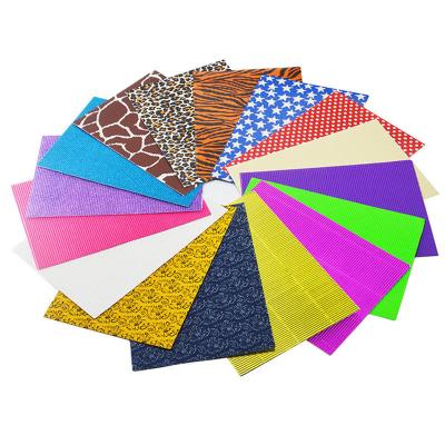 China Matte Diy Material Craft Corrugated Durable Colorful Acid Free Glossy Paper for sale