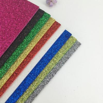 China Glitter A4 Handcraft Durable Eva Foam Sheet Handmade Printed Eva Film Paper Great For Kids Diy for sale