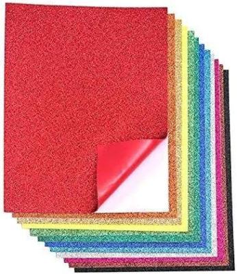 China A4 2mm Durable Self Adhesive Glitter Eva Foam Sheet Foam Paper Eva Foam Sticker For Diy for sale