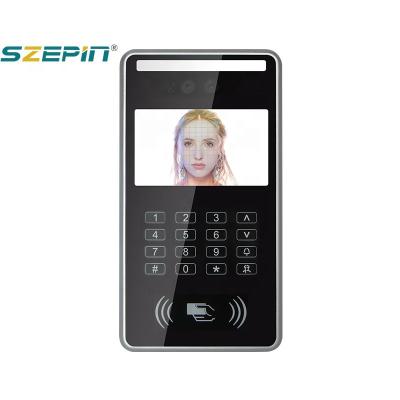 China Touch Screen 5 Inches IPS Screen Face Recognition Time Attendance And Access Control Machine For Smart Door Lock System for sale