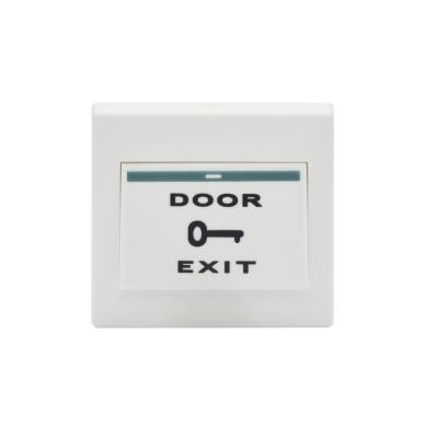 China Access control system wholesale price 12v door release exit OR button plastic push button switch for access control system for sale