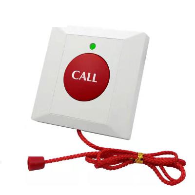 China ABS Plastic Wireless Alarm Signal Hospital Call Button With Indicator Light for sale