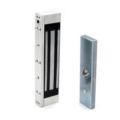 China 8/10/12mm system ip65 magnet emlock 180kg glass door electro single magnetic access control lock for glass doors for sale