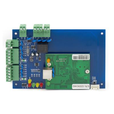 China web server wiegand rfid access control pcb tcp ip door access controller multi door access control board with free sdk for sale