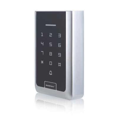 China Waterproof / Waterproof Single Touch Metal Shell Rfid Door Access System Standalone Keypad Controller for sale