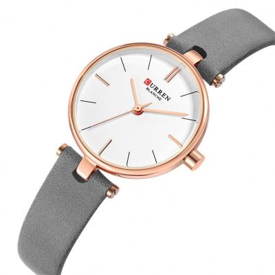 China CURREN 9038 Water Resistant Leather Strap Women's Quartz Watch Luxury Wrist Watch Female Clock Ladies Dress Watch for sale