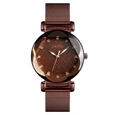 China Skmei 9188 Popular Women's Watch Ladies Diamond Decoration Watch Fashion Elegant Starry Sky Wrist Watch for sale