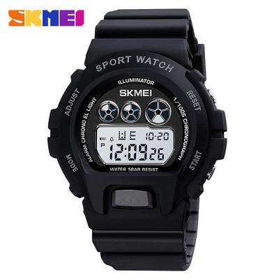 China SKMEI 1775 Automatic Date Mens Digital Watches Chronograph Stopwatch Watch For Male Casual 50M Waterproof Sport Wristwatch For Students for sale