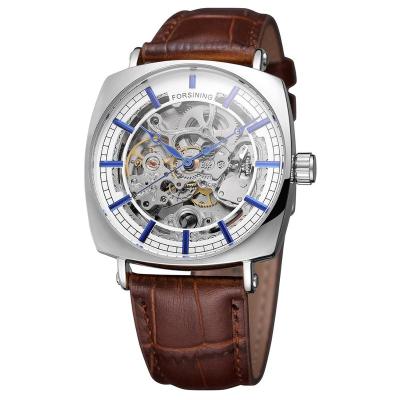 China Forsining 2022 Water Resistant Top Selling 3ATM Automatic Mechanical Watches Skeleton Logo Custom Wristwatch Men's Reloj Hombre Water Resistant for sale