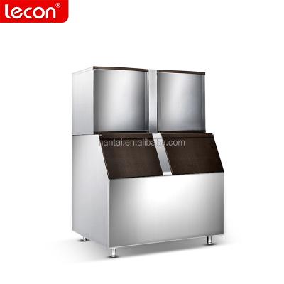 China Commercial Industrial LCD Control Panel Large Capacity Cube Ice Maker Machine for sale