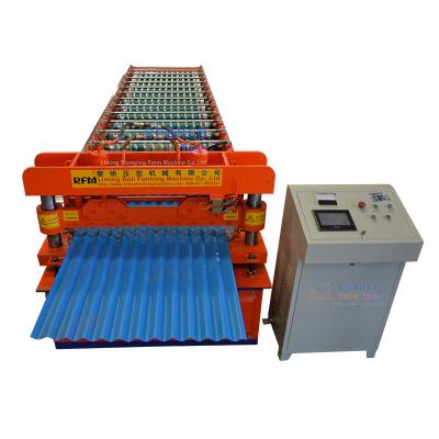 China Full Automatic Automatic Corrugated Iron Sheet Making Machine Customized Corrugated Roof Sheet Making Machine for sale