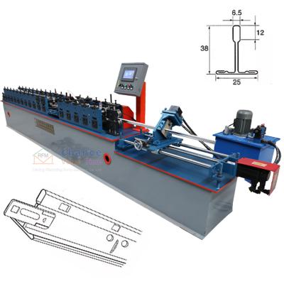 China Building Industry Automatic European Ceiling Profile T Grid Purlin Roll Forming Machine for sale