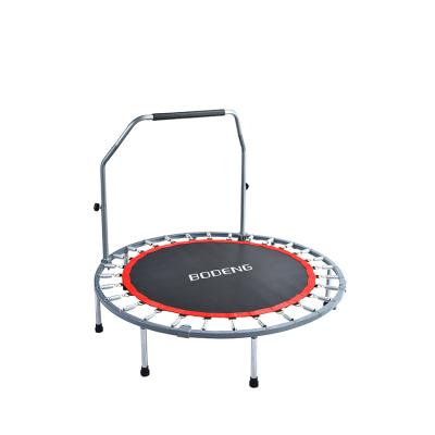 China Easy Fold Bring New 48 Inch Professional Folding Mini Fitness Indoor Kids Trampoline for sale