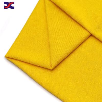 China Customizable And Various Colors Simple Yellow Wicking Sofa Fabric Branded Fabric For Sweater And T Shirts for sale