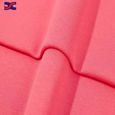 China High quality pure hot pink cotton spandex twill combed fabric 100% cotton bamboo knitted sequins snap fabric wholesale for sale