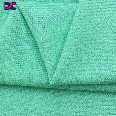 China Wicking Brushed Polyester Spandex Textile Twill Double Side Smooth Fabric For Upholstery Fleece Bottom Plain Dyed Fabric for sale