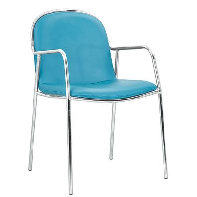 China Adjustable Armless Stackable Guest Chair Stackable Staff Training Visitor Chair Office Metal Frame (Hight) Metal Fast Delivery for sale