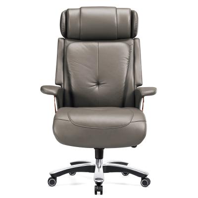 China Extended Sleep Leather Boss Comfortable Office Chair (Waist) High Executive Durable Ergonomic Modern Back Adjustable for sale