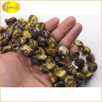 China 100% Natural Color As Per Photo Irregular Abalone Shell Beads Abalone Nugget Beads Nugget Beads for sale