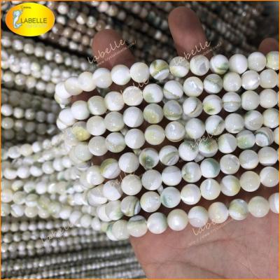 China 100% Natural Color As Per Photo Shell Beads BROOM Bead Strands Shell Sapacer Beads Pearly for sale