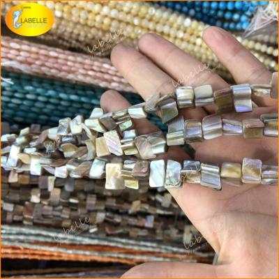 China 100% Natural Color As Per Photo Sea Shell Nugget Beads Tiny Shell Nugget BROOM Beads for sale