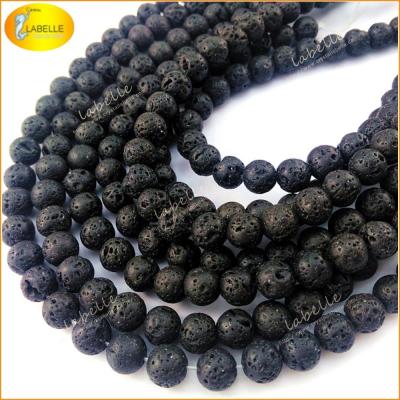 China As per photo Lava Stone Rock Beads Spacers bead for jewelry making for sale