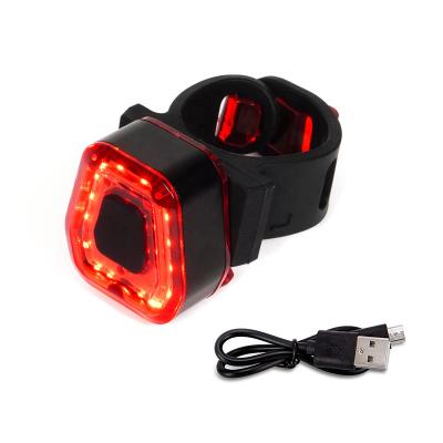 China USB Rechargeable Bicycle Light Rear Tail Light Rear Taillight USB Cycling Safety Warning Light Bicycle Lamp BF-D5 Waterproof Recycling Flashlight for sale