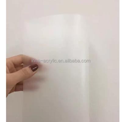 China Transparent PVC Frosted 1.5mm Hard Soft PVC PET Plastic Sheets for sale