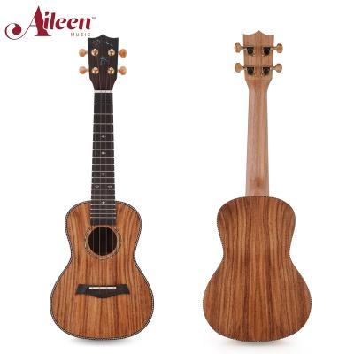 China Wholesale solid koa 21/23/26 inch all solid koa OEM ukulele (AU50S) for sale