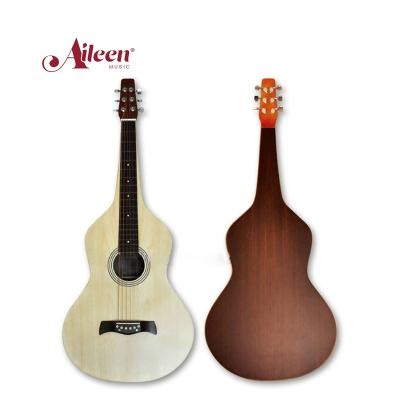 China Hawaiian Guitar All Plywood Lap Steel Weissenborn Acoustic Guitar (AW400) Maple for sale