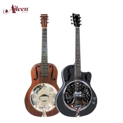 China RGS91: Laminated Mahogany RGS93E: Laminated Wooden Round Neck Resonator Dobro Guitar (RGS91&RGS93) for sale