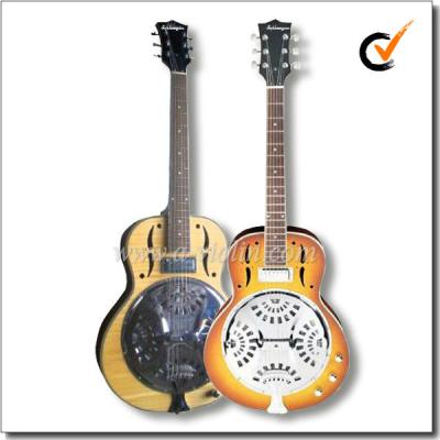 China Round Resonator Guitar Neck Resonator Dobro Guitar (RGS92E) for sale