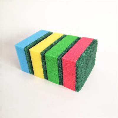 China Sustainable Manufacturer Kitchen Sponge Scrubber for sale