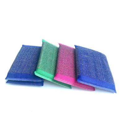 China Cleaning esponjas lavar Para cocina estropajo de acero de platos de Para d'esponja d'esponja kitchen sponge viable Mesh Sponge Scourer stainless for sale