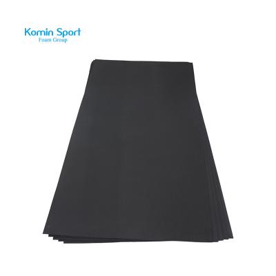 China Komin Big Waterproof Eva Black White Self Adhesive Sport Foam Sheet 20mm 6mm 5mm 10mm for sale