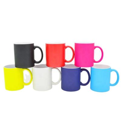 China Viable Good Quality 11oz White Low Heat Sublimation Customized Color Ceramic Coffee Mug For Sublimation for sale