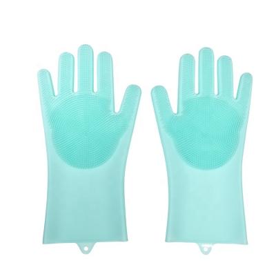 China Factory Direct Wholesale Cheapest Silicone Dishwashing Cleaning Gloves Dishwashing Gloves Factory for sale