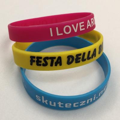 China Customizable Customizable Professional Silicone Wristband Manufacturer Exquisite Silicone Bracelet Jewelry for sale