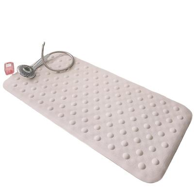 China New Hotel Rug Home Bathroom Floor Mat Shower Room Rubber Non-Slip Bath Mat Washable for sale