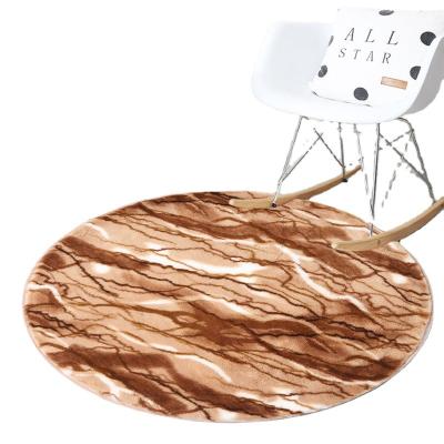 China Long Bow Window Cover Bedroom Bedside Carpet Living Room Floor Mat Hair Round Cushion Anti-Slip Sofa Cushion for sale