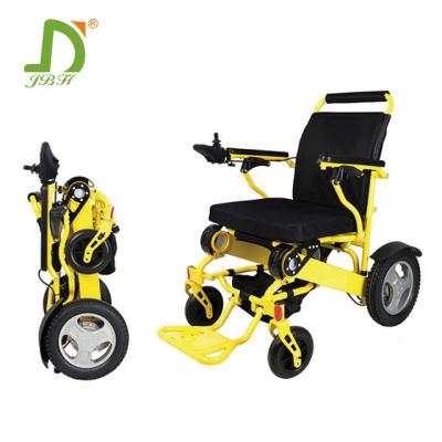 China Aerospace Aluminum Wheelchair Ramp Alloy Titanium-aluminum Electric Scooters For Wheelchair D09D Yellow for sale