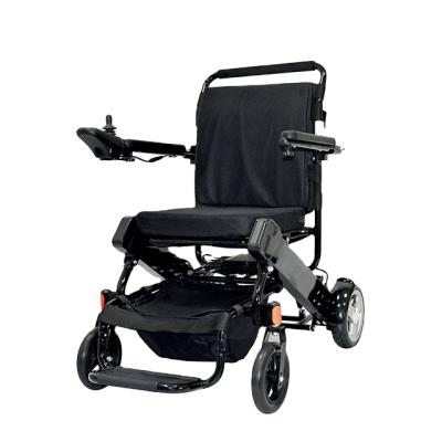 China 7003 strong alloy JBH power aerospace aluminum aluminum folding lightweight portable power wheelchair with lithium battery for elder and disabled for sale