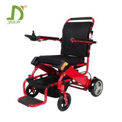 China 7003 New Aerospace Aluminum Model JBH Alloy Portable Electric Wheelchair For Handicapped for sale