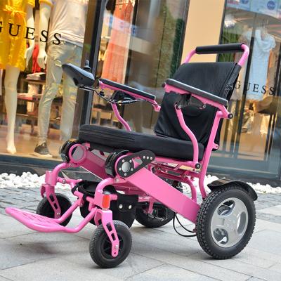 China Nanjing portable folding electric chair jbh wheelchair for disabled for sale