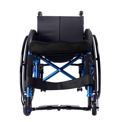 China S002-2 Aluminum Alloy Safe Manual Wheelchair For Disabled Man With Different Color Option for sale