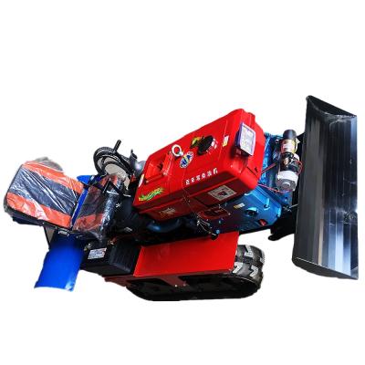 China High Quality Farm Machinery Mini Cultivator Crawler Machinery Repair Shops Agricultural Machinery Power Tillage Rotary Tiller for sale