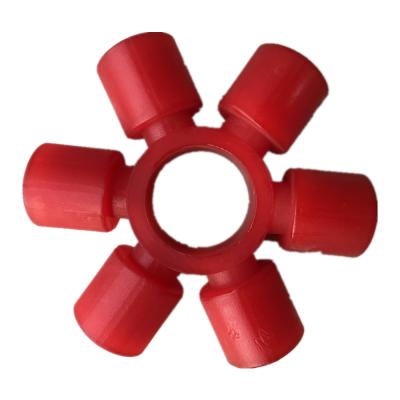 China High Quality Elastic Machinery Repair Shops Protective Polyurethane Plum Blossom Shaft Shaft Cable Coupling for sale