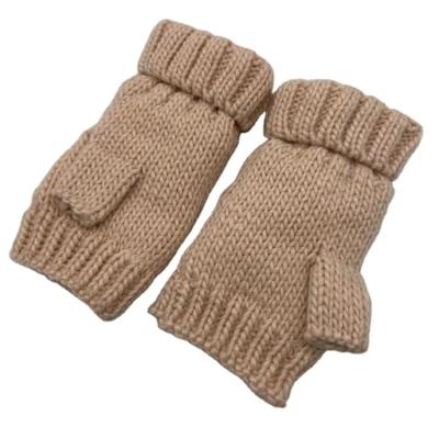 China Striped Oilfield Knit Fashion Knitted Custom Logo Cheap Winter Adult Knitted Gloves for sale