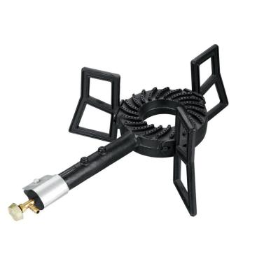 China Morden Mini Portable Outdoor Travel Gas Stove Cast Iron One Burner Gas Grill for sale